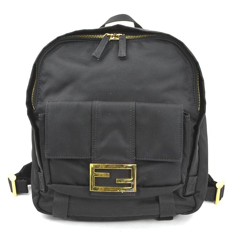 FENDI（フェンディ） リュック ナイロン ブラック : ブランドバリュー
