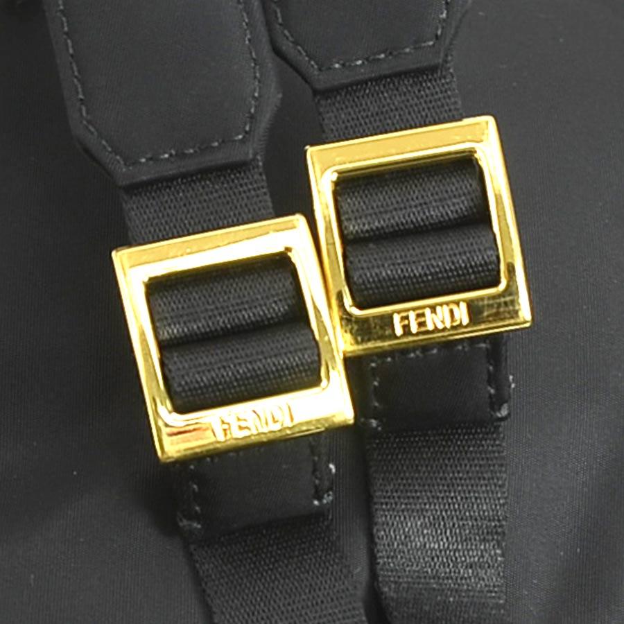 FENDI（フェンディ） リュック ナイロン ブラック : ブランドバリュー