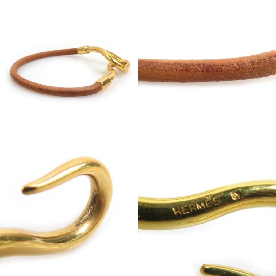 HERMES エルメスジャンボブレスレット レザー×ゴールド レザーブレスレット 《ジャンボH》 | Hermès - エルメス-公式サイト