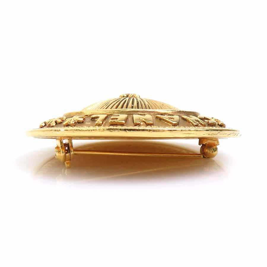 CHANEL ゴールドメタル ブローチ CHANEL（シャネル） ブローチ メタル ゴールド : ブランドバリュー