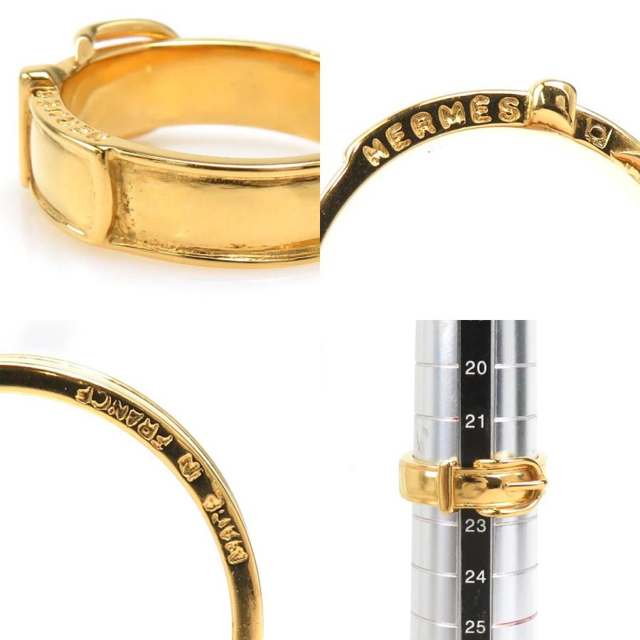 HERMES エルメス スカーフリング ベルトモチーフ メタル ゴールド エルメス HERMES スカーフリング ベルトモチーフ メタル