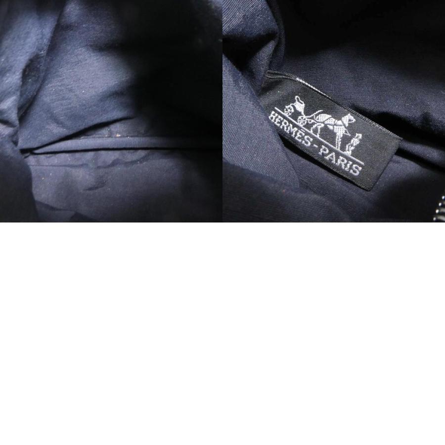 HERMES エルメス ポーチ ボリードポーチ ミニ コットン ブラック  