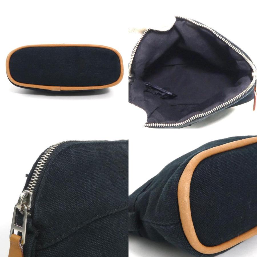 美品 正規品 HERMES エルメス ボリード ポーチ ミニミニ ブラック HERMES エルメス ポーチ ボリードポーチ ミニミニ コットン