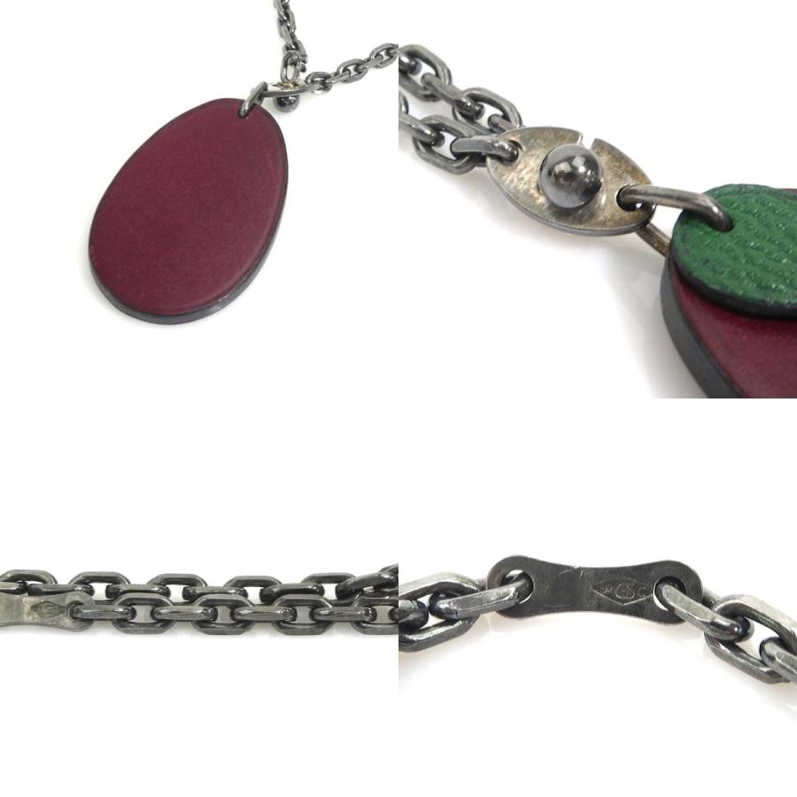 HERMES エルメス フルーツモチーフ プラム チャーム キーホルダー HERMES エルメス チャーム フルーツモチーフ プラム レザー/メタル