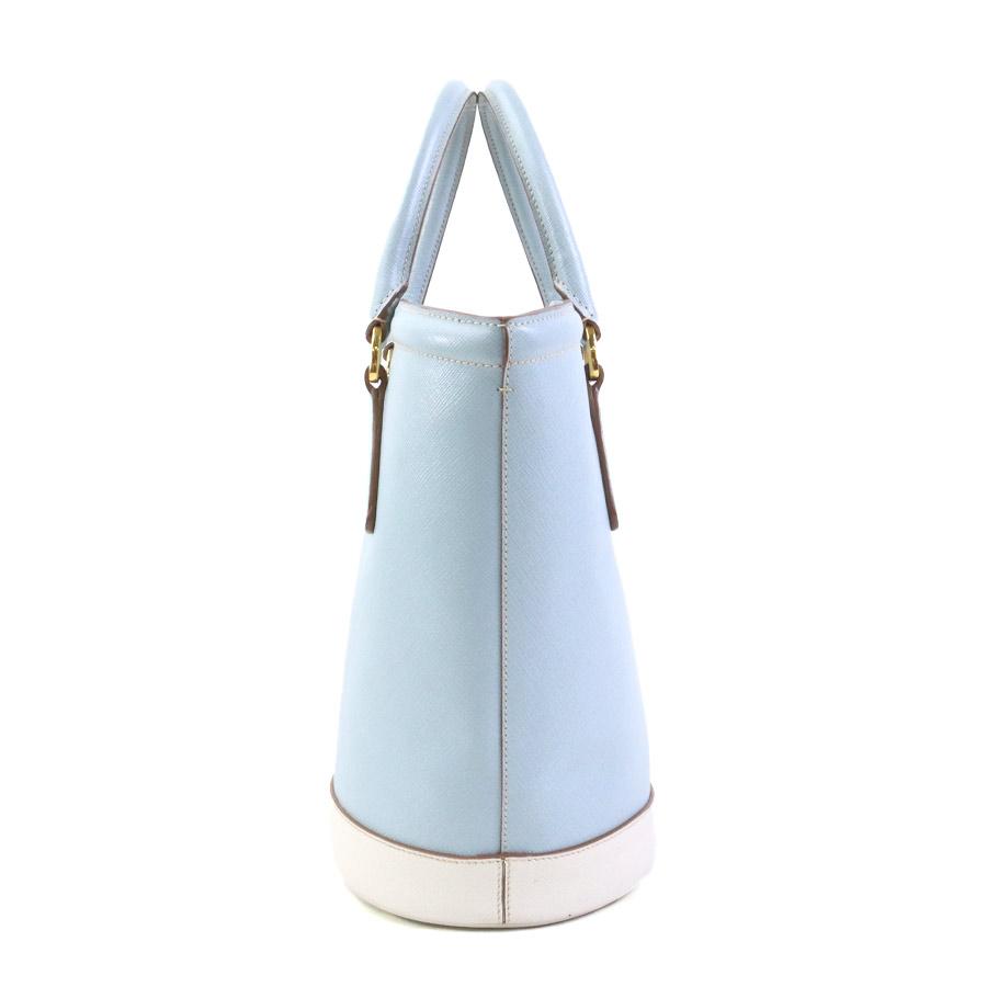 PRADA（プラダ） ハンドバッグ ショルダーバッグ レザー ライトブルー