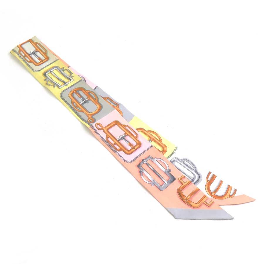 HERMES シルク スカーフ マルチカラーツイリー エルメス ツイリー カレイドスコープエフェクト スカーフ シルク