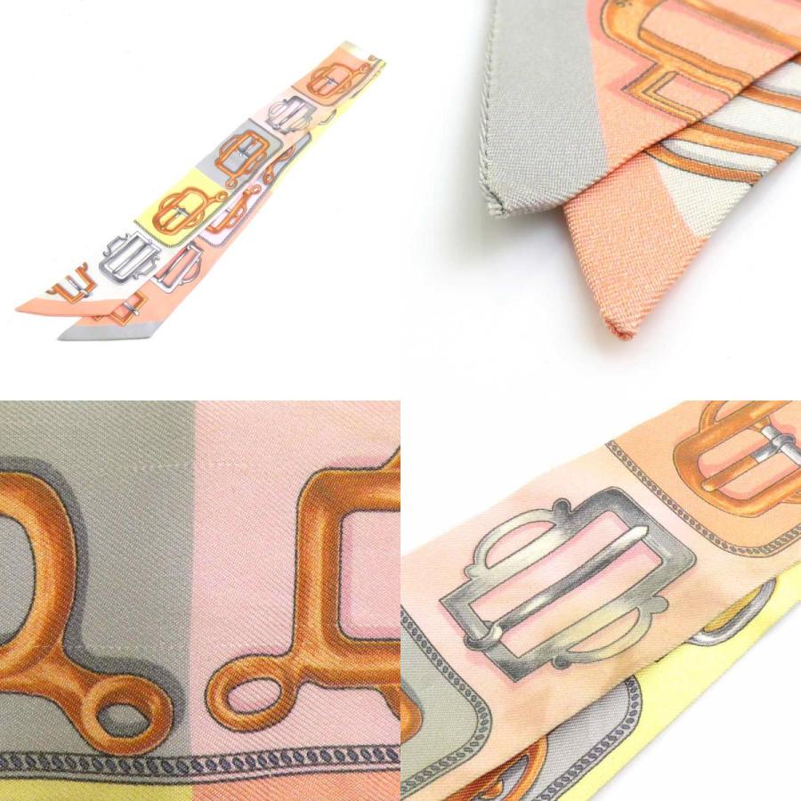 HERMES エルメス スカーフ ツイリー シルク マルチカラー