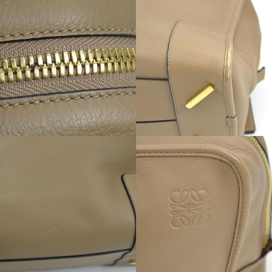 LOEWE ロエベ ハンドバッグ アマソナ 36 レザー ブラウン