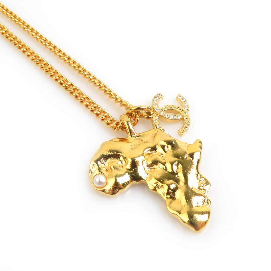 CHANEL（シャネル） ネックレス ココマーク アフリカモチーフ メタル 