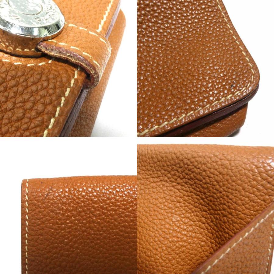 HERMES エルメス コインケース ドゴン レザー ブラウン : ブランド  