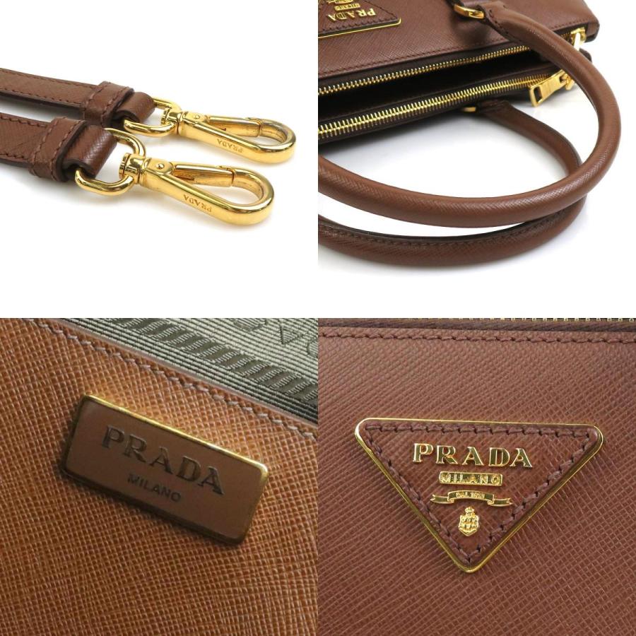 PRADA（プラダ） ハンドバッグ ショルダーバッグ レザー ブラウン