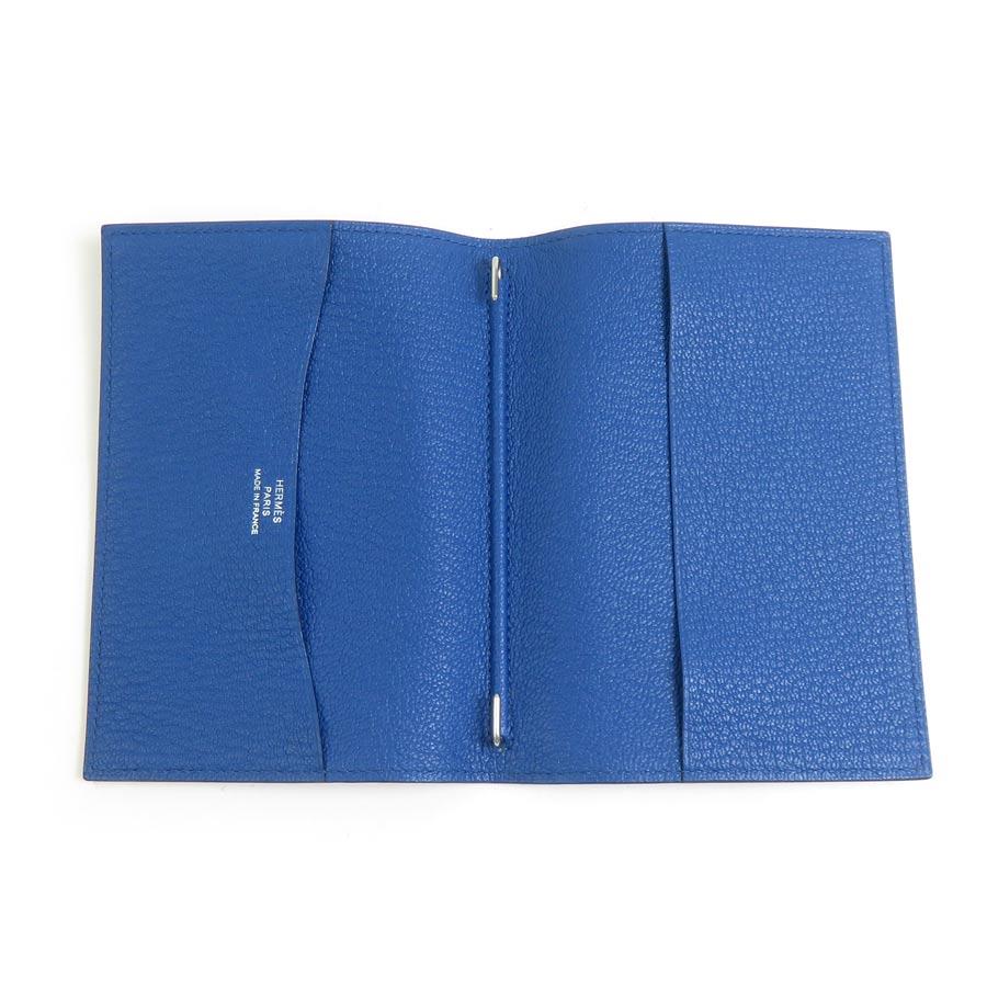 HERMES（エルメス） 手帳カバー レザー ブルー : ブランドバリュー