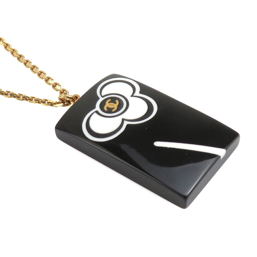 CHANEL シャネル ココマーク ネックレス ゴールド ブラック 【公式通販】