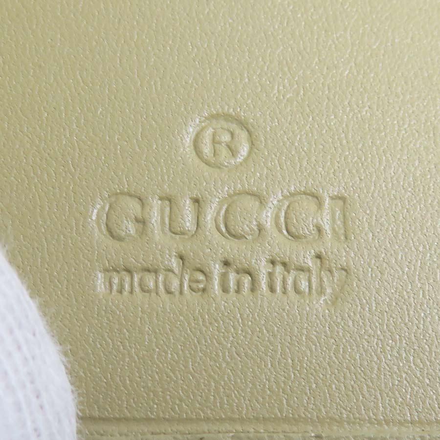 グッチ GUCCI キーケース カードケース GGキャンバス ライトカーキ_9