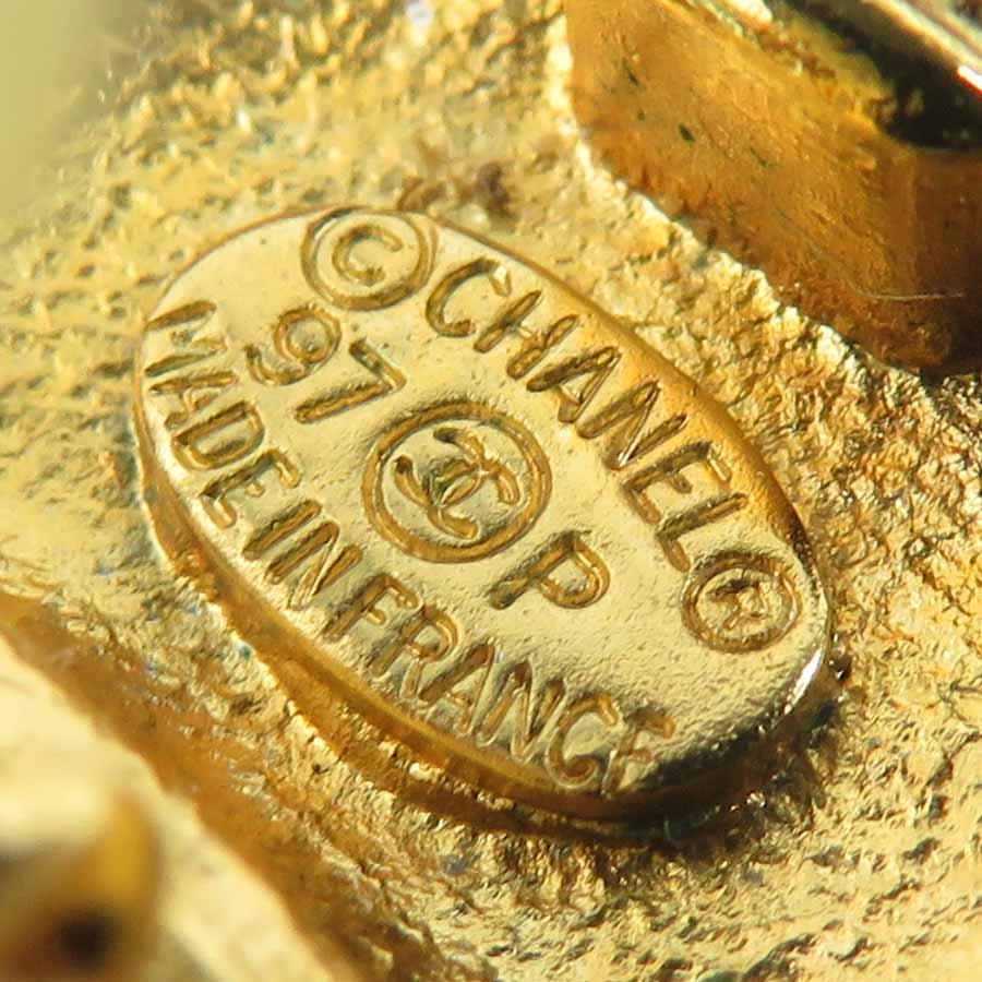 シャネル CHANEL イヤリング ココマーク メタル ゴールド