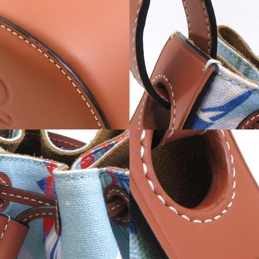 LOEWE（ロエベ） ショルダーバッグ パウラズ イビザ キャンバス/レザー