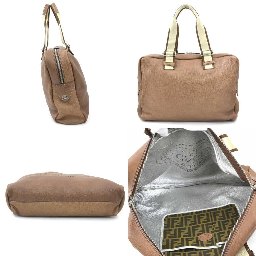 FENDI（フェンディ） ハンドバッグ セレリア レザー/キャンバス  