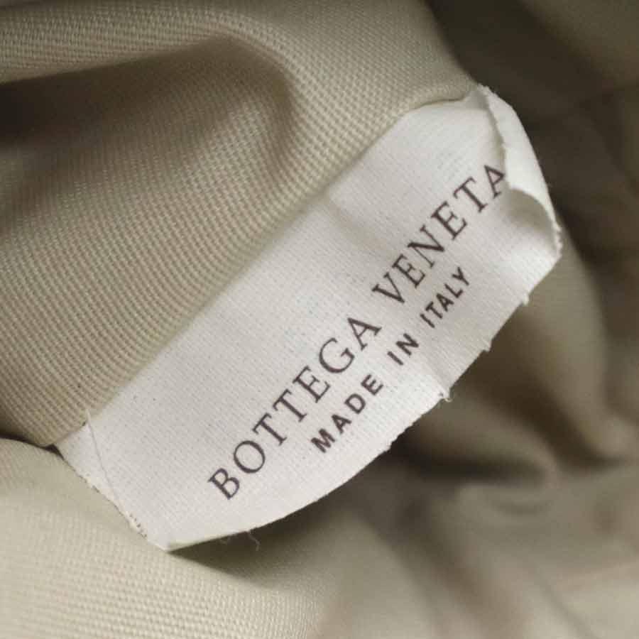 ボッテガヴェネタ BOTTEGAVENETA 斜め掛けショルダーバッグ レザー アイボリー_14