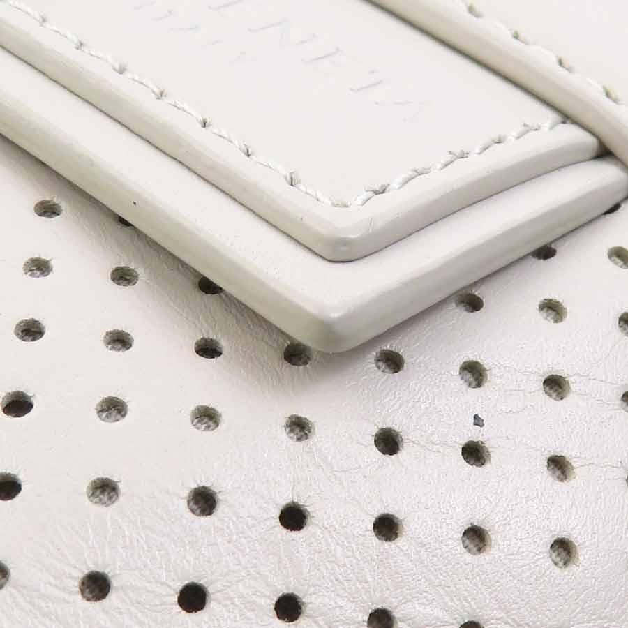 ボッテガヴェネタ BOTTEGAVENETA 斜め掛けショルダーバッグ レザー アイボリー_9