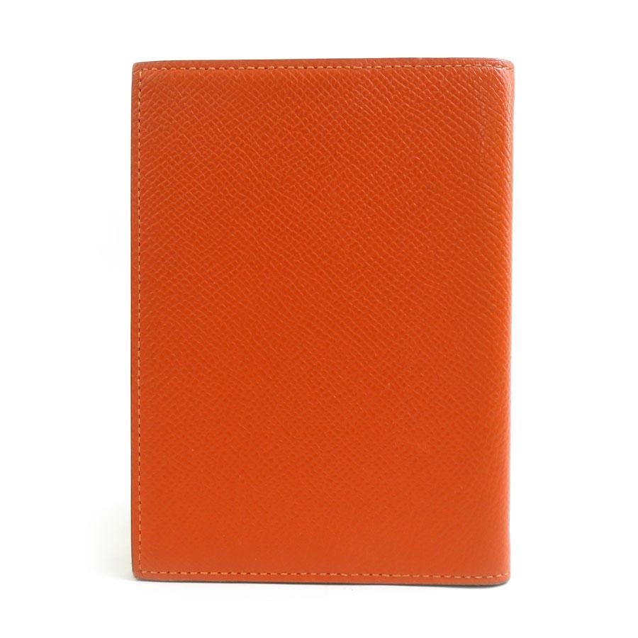HERMES（エルメス） 手帳カバー レザー オレンジ : ブランドバリュー 