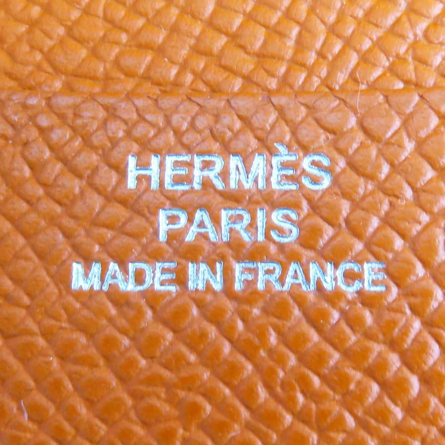 HERMES（エルメス） 手帳カバー レザー オレンジ : ブランドバリュー 