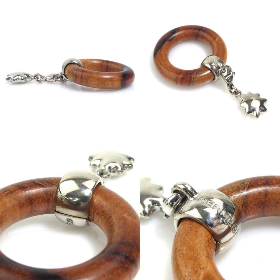 HERMES（エルメス） スカーフリング 星を巡る旅展 限定 ウッド/メタル