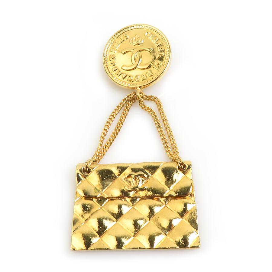 CHANEL（シャネル） ブローチ ココマーク バッグモチーフ メタル