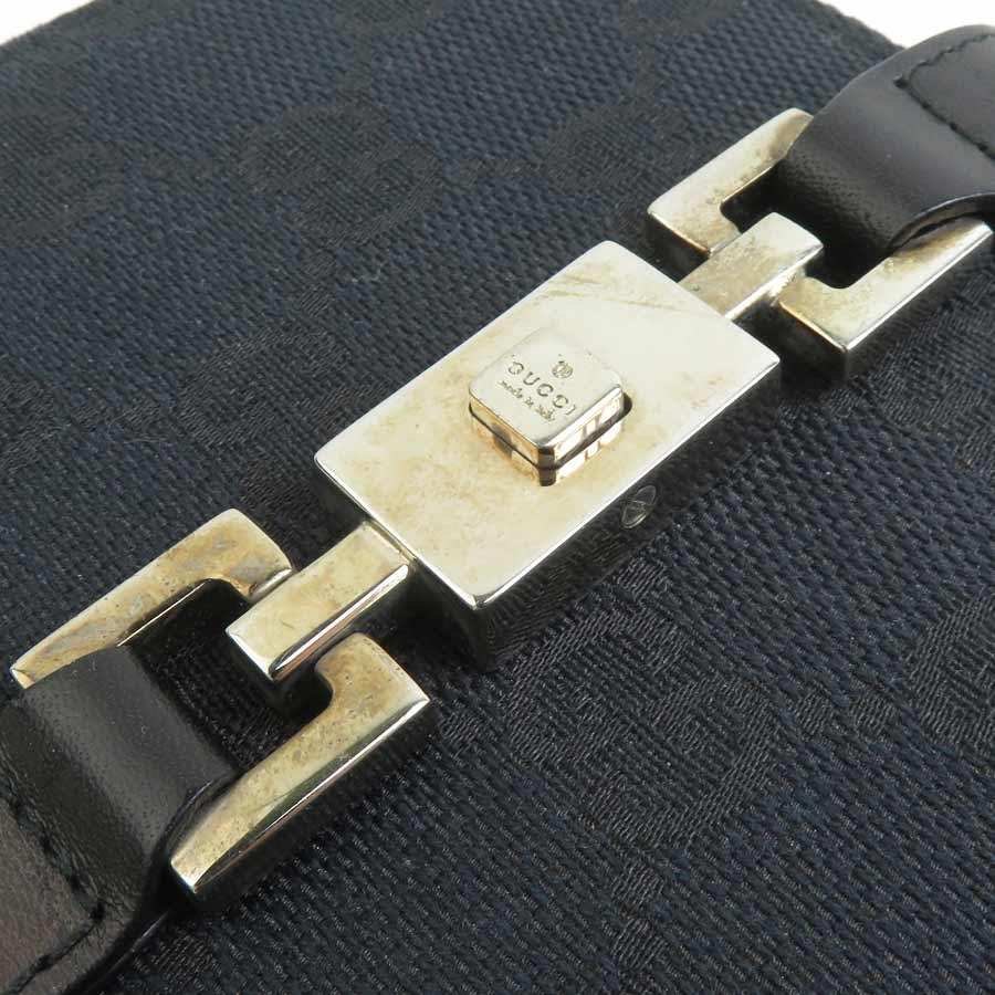 GUCCI（グッチ） 二つ折り財布 ジャッキー GGキャンバス/レザー