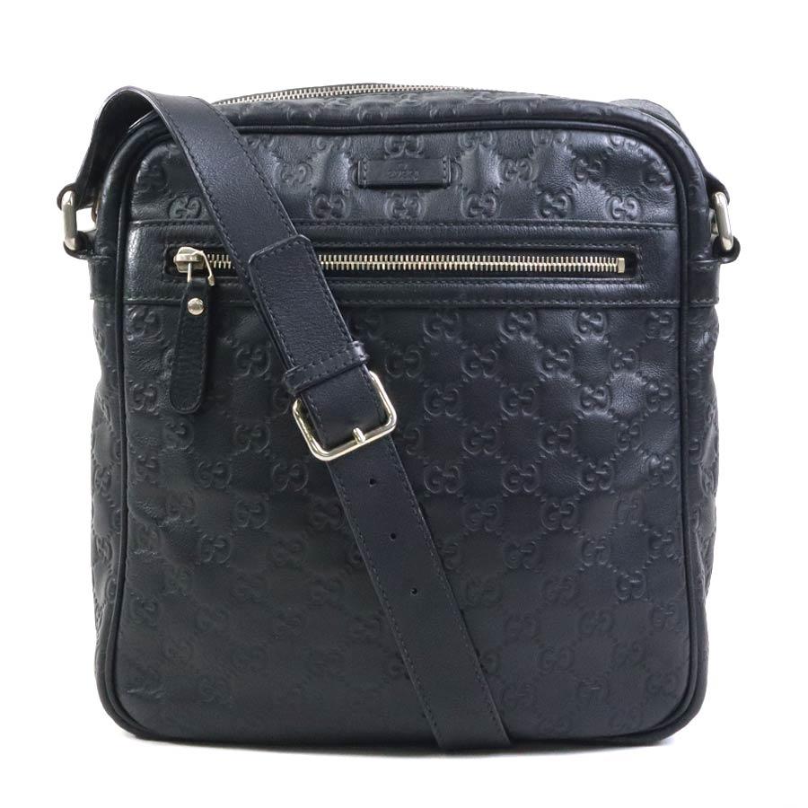 GUCCI（グッチ） 斜め掛けショルダーバッグ グッチシマ レザー