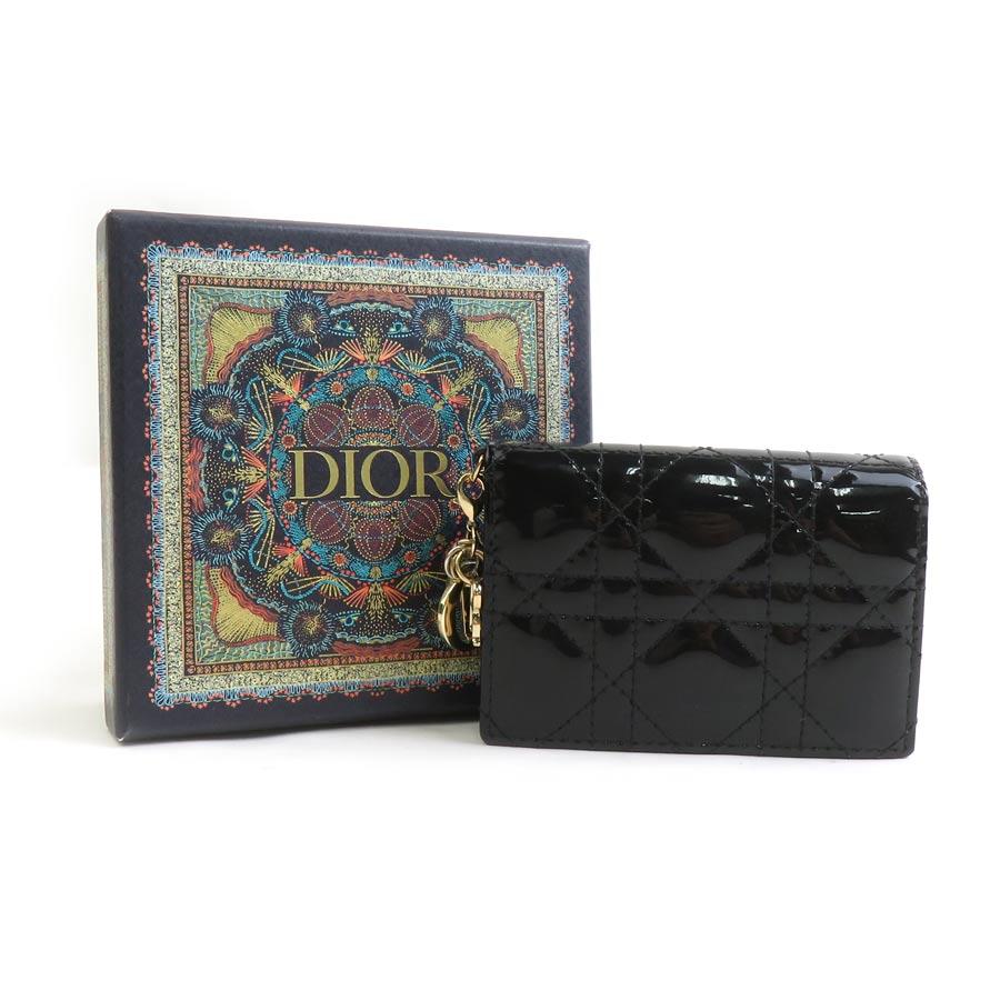 クリスチャンディオール Christian Dior カードケース カナージュ