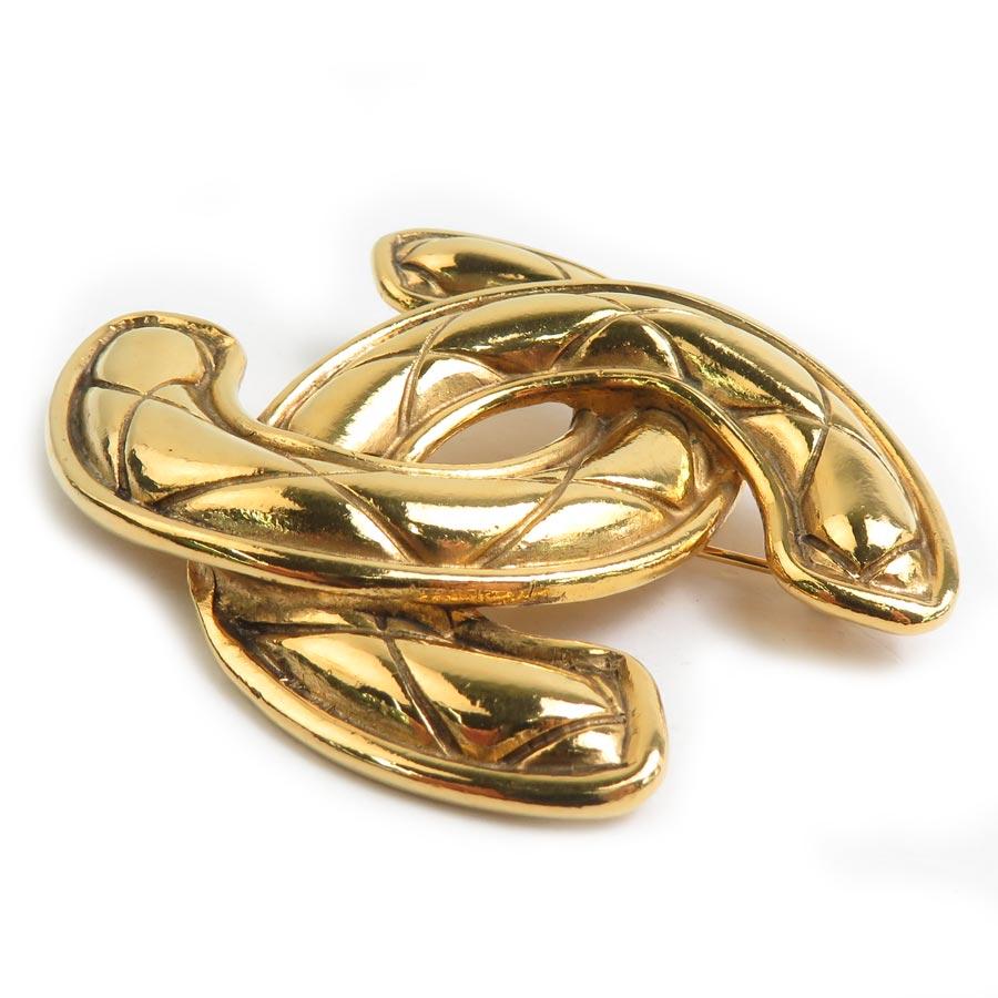 CHANEL（シャネル） ブローチ ココマーク メタル ゴールド : ブランド