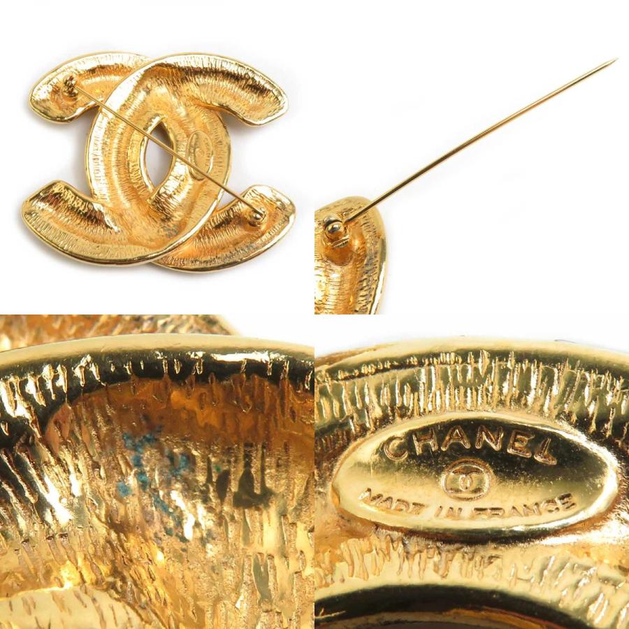 CHANEL（シャネル） ブローチ ココマーク メタル ゴールド : ブランド