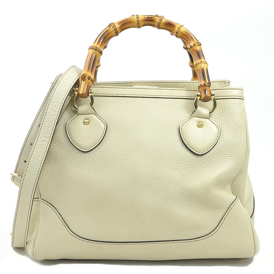 GUCCI（グッチ） ハンドバッグ ショルダーバッグ バンブー レザー