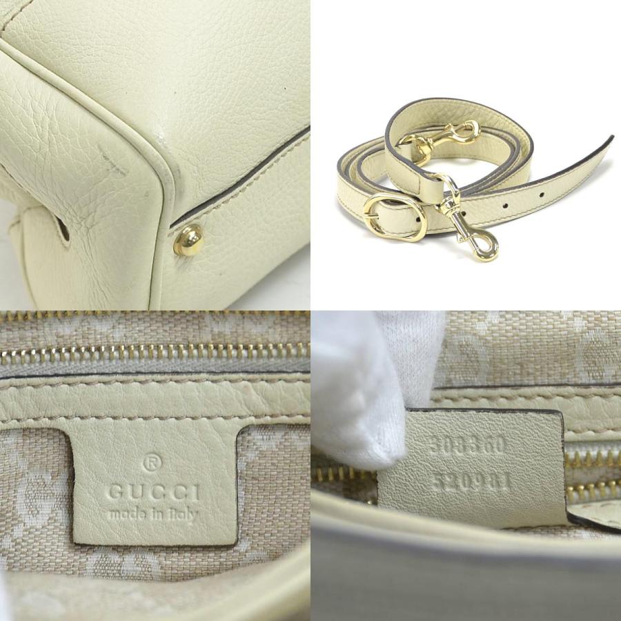 GUCCI（グッチ） ハンドバッグ ショルダーバッグ バンブー レザー