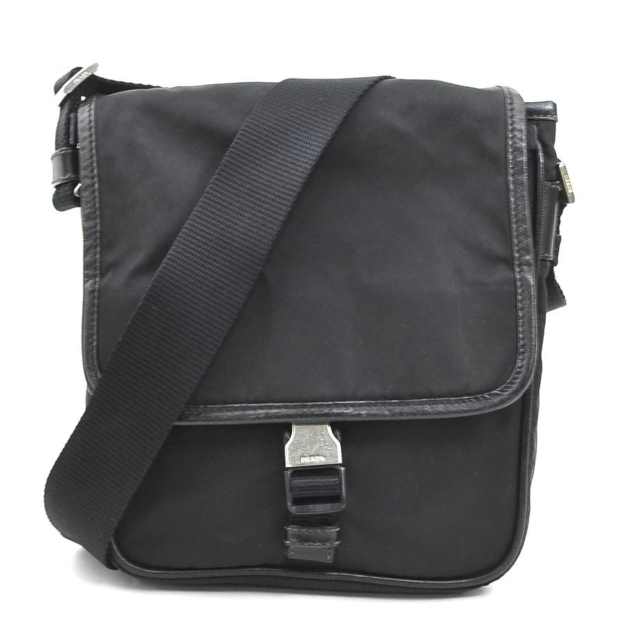 PRADA（プラダ） 斜め掛けショルダーバッグ ナイロン ブラック