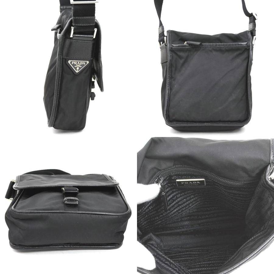 PRADA（プラダ） 斜め掛けショルダーバッグ ナイロン ブラック