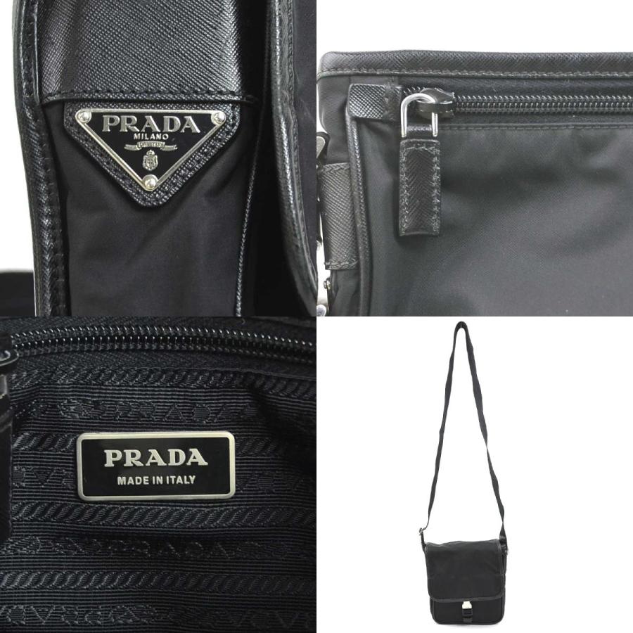 PRADA（プラダ） 斜め掛けショルダーバッグ ナイロン ブラック