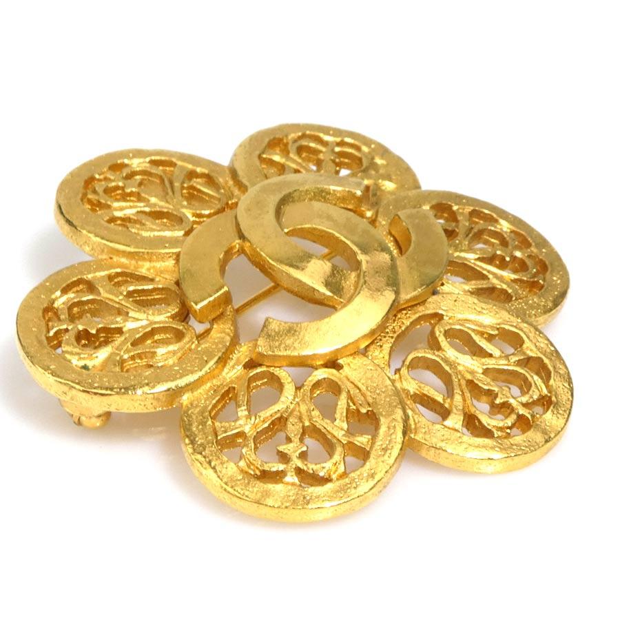 CHANEL（シャネル） ブローチ ココマーク メタル ゴールド : ブランド