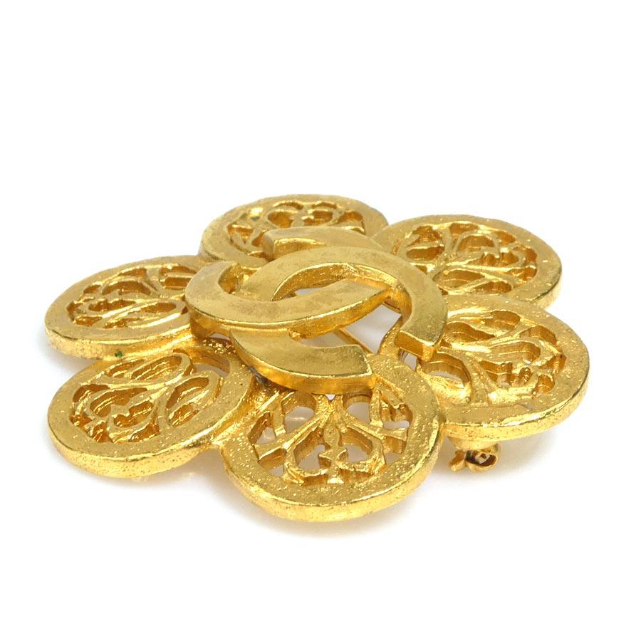 CHANEL（シャネル） ブローチ ココマーク メタル ゴールド : ブランド