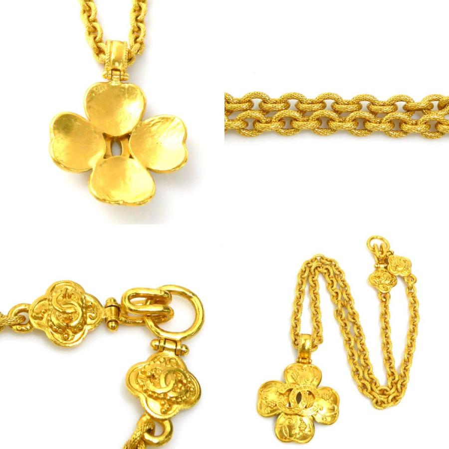 CHANEL（シャネル） ネックレス ココマーク メタル ゴールド