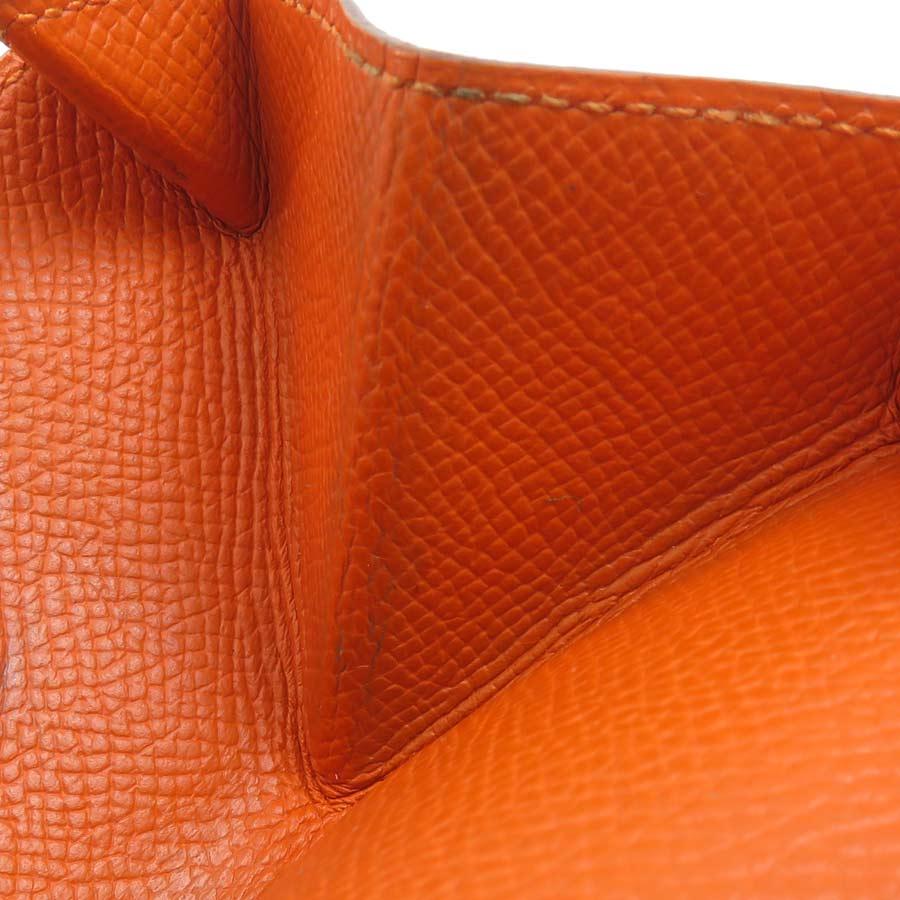 HERMES（エルメス） コインケース ル ヴァンキャトル レザー オレンジ