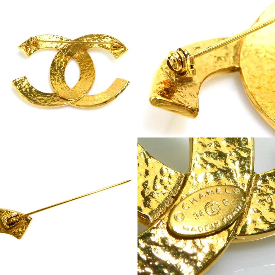 CHANEL（シャネル） ブローチ ココマーク メタル ゴールド : ブランド