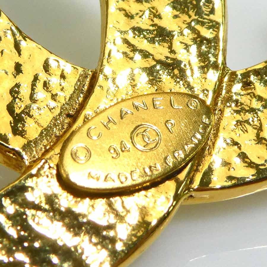CHANEL（シャネル） ブローチ ココマーク メタル ゴールド : ブランド