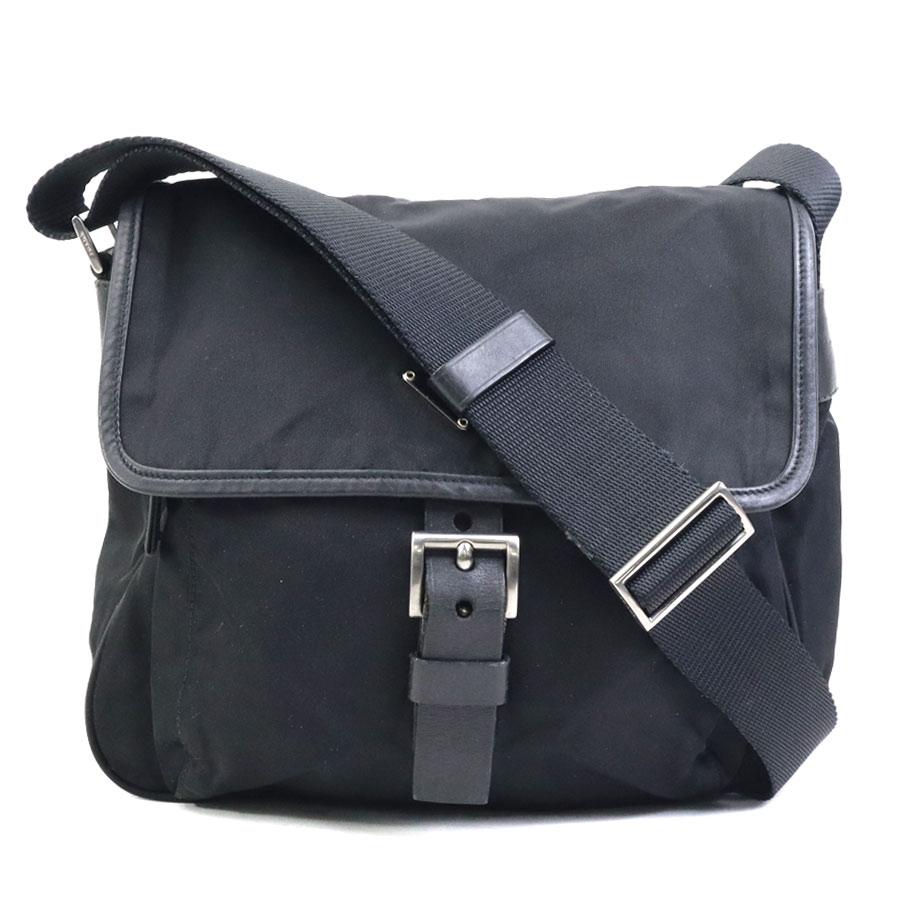 PRADA（プラダ） 斜め掛けショルダーバッグ ナイロン ブラック