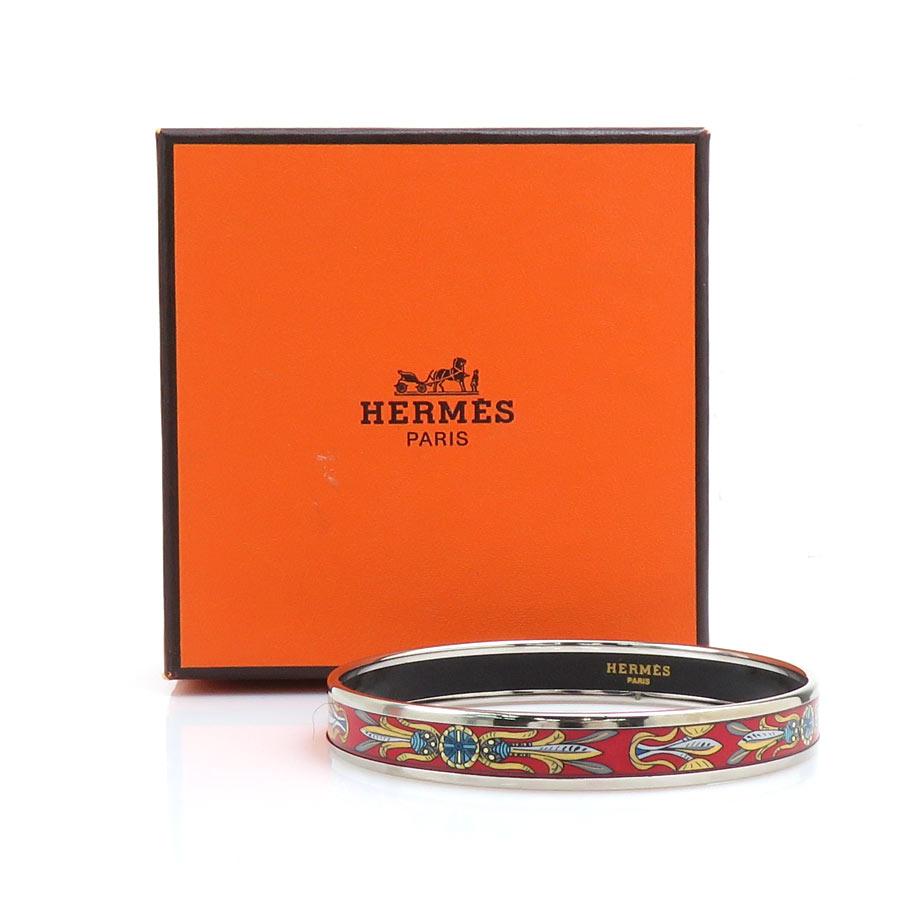 エルメス HERMES バングル ブレスレット エマイユ メタル/エナメル