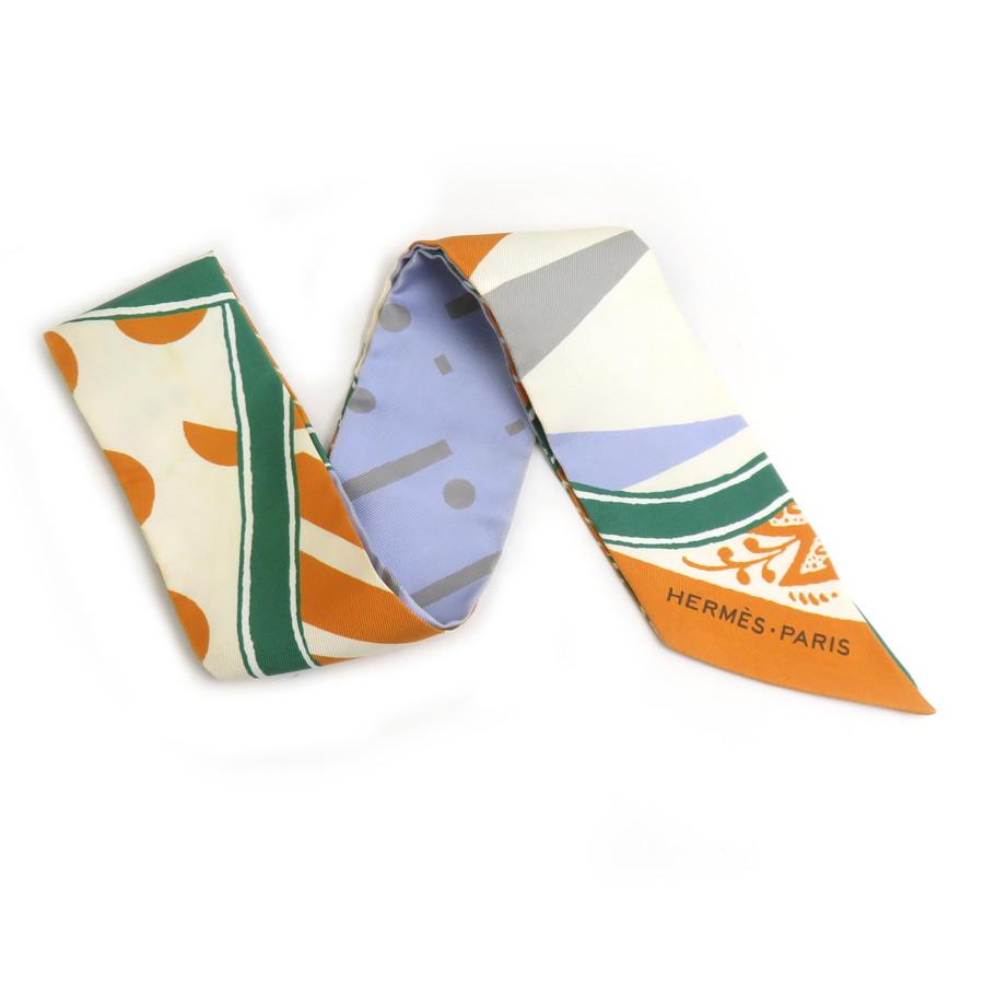 HERMES エルメス ツイリー シルク スカーフ マルチカラー HERMES（エルメス） スカーフ ツイリー シルク マルチカラー