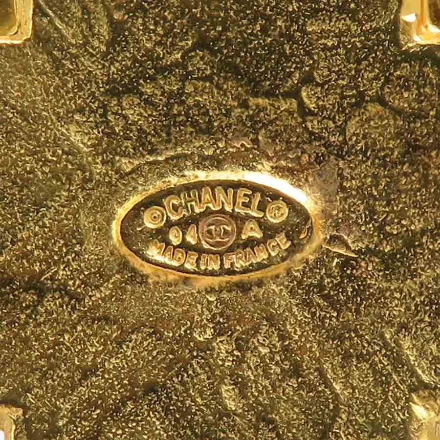 CHANEL（シャネル） ブローチ ココマーク メタル ゴールド : ブランド