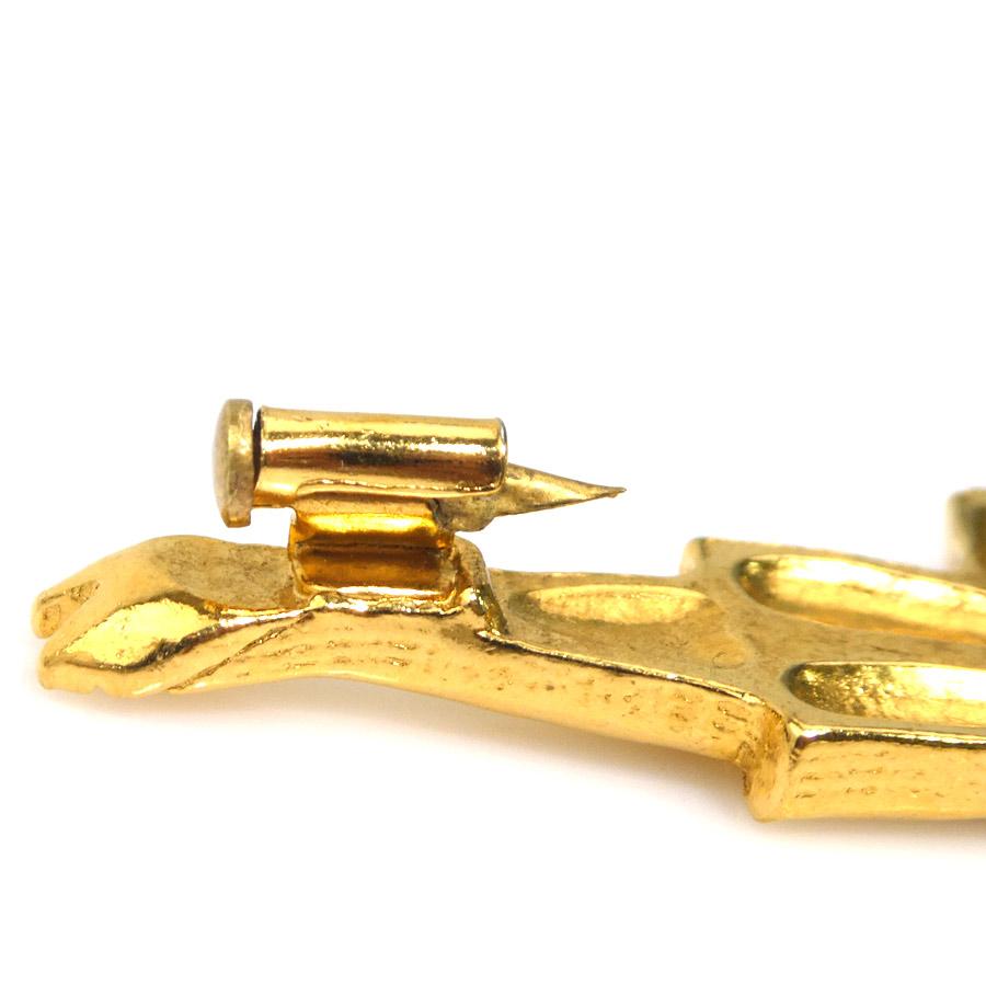 CHANEL（シャネル） ブローチ マドモアゼル メタル ゴールド