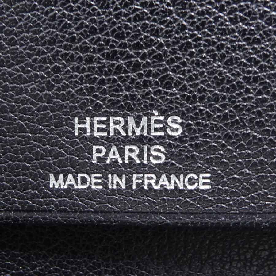 HERMES（エルメス） 手帳カバー レザー ブラック : ブランドバリュー