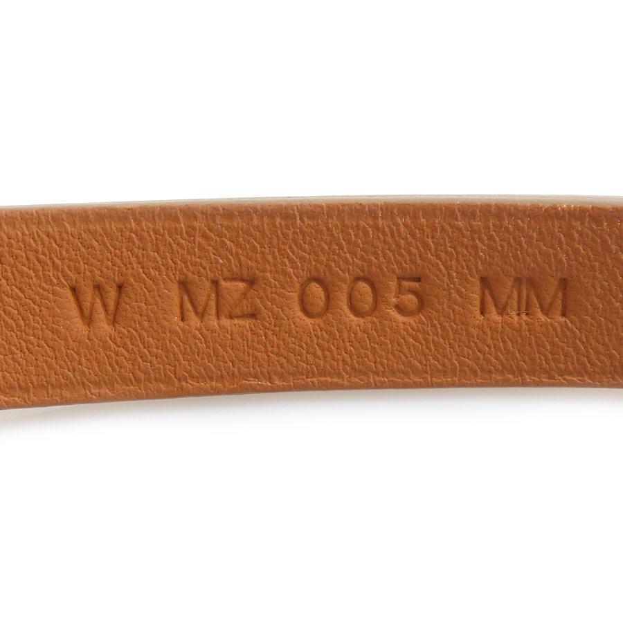 エルメス HERMES ブレスレット ミニケリー ドゥブルトゥール レザー/メタル モーヴピンク/ピンクゴールド_6